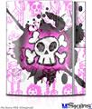 Sony PS3 Skin - Cartoon Skull Pink
