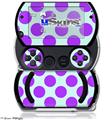 Kearas Polka Dots Purple And Blue - Decal Style Skins (fits Sony PSPgo)