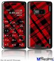 LG enV2 Skin - Red Plaid