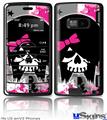 LG enV2 Skin - Scene Kid Girl Skull
