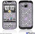 HTC Droid Eris Skin - Locknodes 03 Lavender