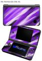 Paint Blend Purple - Decal Style Skin fits Nintendo DSi XL (DSi SOLD SEPARATELY)