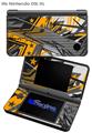 Baja 0032 Orange - Decal Style Skin fits Nintendo DSi XL (DSi SOLD SEPARATELY)