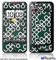 HTC Droid Incredible Skin - Locknodes 03 Hunter Green
