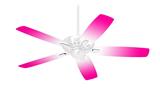 Smooth Fades White Hot Pink - Ceiling Fan Skin Kit fits most 42 inch fans (FAN and BLADES SOLD SEPARATELY)