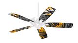 Baja 0032 Orange - Ceiling Fan Skin Kit fits most 42 inch fans (FAN and BLADES SOLD SEPARATELY)