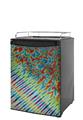 Kegerator Skin - Tie Dye Mixed Rainbow (fits medium sized dorm fridge and kegerators)