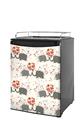 Kegerator Skin - Elephant Love (fits medium sized dorm fridge and kegerators)