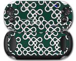 Locknodes 03 Hunter Green - Decal Style Skin fits Sony PS Vita