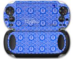 Gothic Punk Pattern Blue - Decal Style Skin fits Sony PS Vita