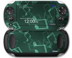 Bokeh Music Seafoam Green - Decal Style Skin fits Sony PS Vita