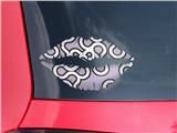 Lips Decal 9x5.5 Locknodes 03 Lavender