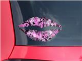 Lips Decal 9x5.5 Scene Kid Sketches Pink
