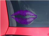 Lips Decal 9x5.5 Folder Doodles Purple