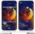iPhone 4S Decal Style Vinyl Skin - Genesis 01