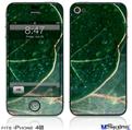 iPhone 4S Decal Style Vinyl Skin - Leaves