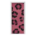 Leopard Skin Pink Door Skin (fits doors up to 34x84 inches)
