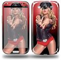 LA Womx Pin Up Girl - Decal Style Skin (fits Samsung Galaxy S III S3)