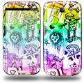 Scene Kid Sketches Rainbow - Decal Style Skin (fits Samsung Galaxy S III S3)
