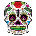 Sugar Skull 36 47x57 inch - Fabric Wall Skin Decal